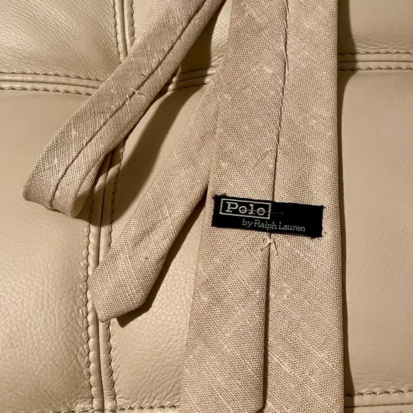 Polo by Ralph Lauren Linen Tie - Picture 6 of 8